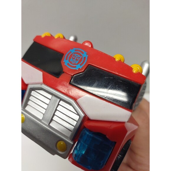 Playskool Heroes Transformers Rescue Bots Optimus Prime Collectible Display Toy - Picture 13 of 15